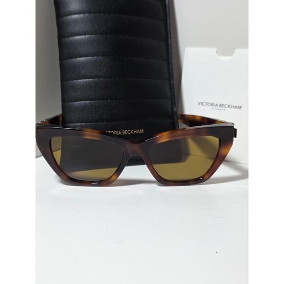 Victoria Beckham RX VB6685 215 Cat-Eye Tortoise Acetate Sunglasses main image 5
